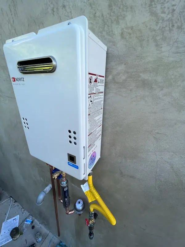 Tankless water heater installation for Castle Rock homes